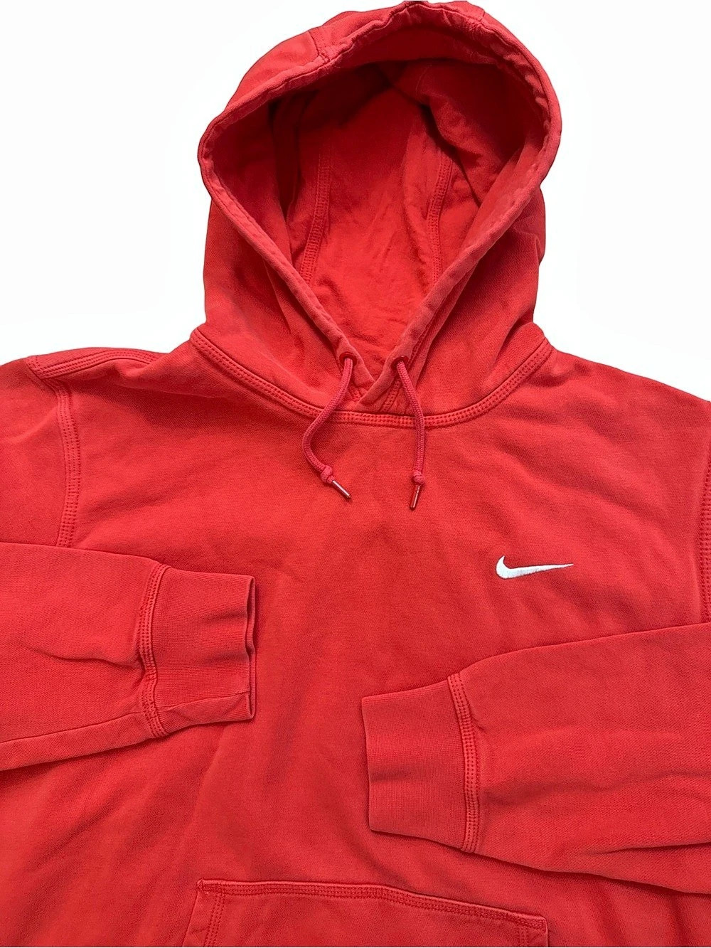 Nike Red Hooded Men’s/Unisex Hoodie Size XL Nike Swoosh Logo Athletic Active